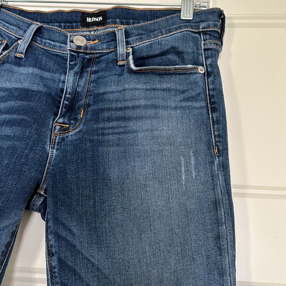 Hudson Nico Midrise Ankle Skinny Jeans 👖 28 - Picture 4 of 13